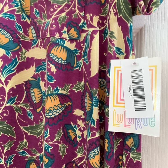 COPY - Lularoe Women’s Carly Swing Dress Small - Picture 3 of 6
